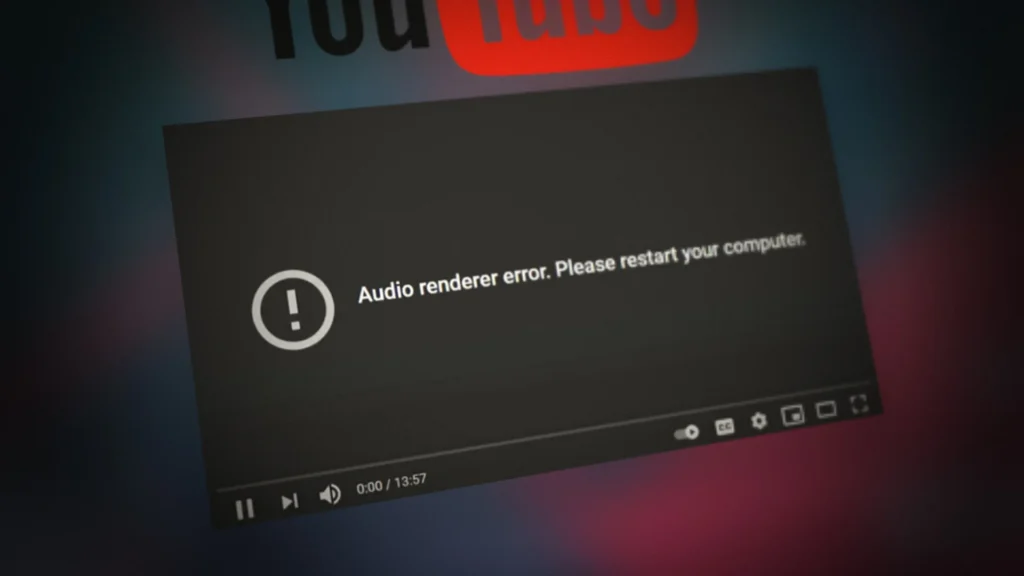 Audio Renderer Error